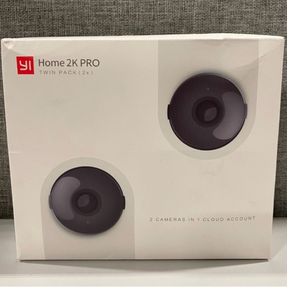 YI Home 2K Pro Twin Pack Cameras